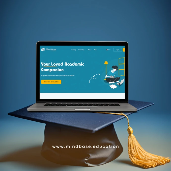 Mind Base Education case study showcasing digital presence and educational brand positioning.