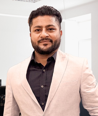 Professional founder or executive portrait