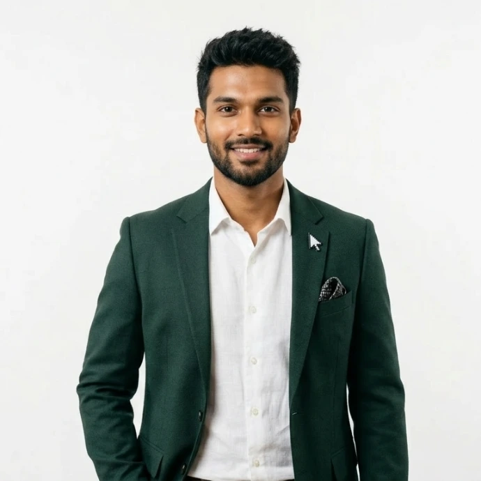 Meet Arnav, A master of minimalism, he transforms complex user journeys into intuitive, elegant digital experiences. With an eye for pixel-perfect detail and a passion for data-driven design, Arnav crafts interfaces that are not only beautiful but also meticulously aligned with business goals and user needs.