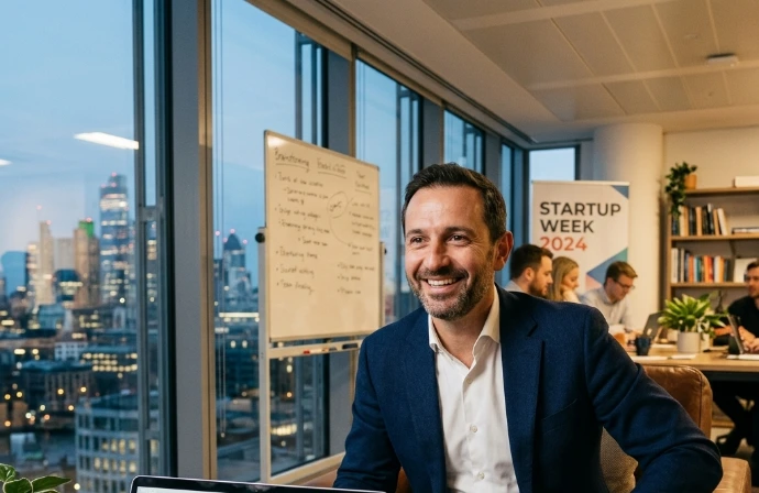 Entrepreneur David Rossi Shared startup journey and leadership insights through digital magazine features.