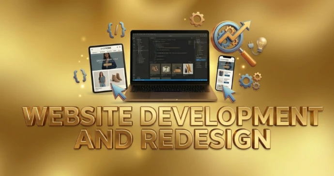 We build modern, fast, and SEO-optimized websites designed to convert visitors into customers. Our team handles everything from design to content and performance optimization.